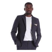 Formele Blazer in Klassiek Blauw Daniele Alessandrini , Blue , Heren