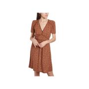 Jimama printjurk Sessun , Brown , Dames