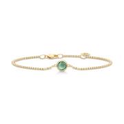 Kleurrijk Cabochon Kristal Armband Julie Sandlau , Green , Dames