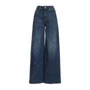 Denim Blauwe Jeans voor Dames Aw23 Department Five , Blue , Dames