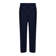 Plooivoorpantalon Ami Paris , Blue , Heren