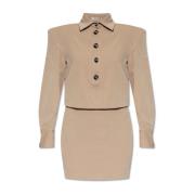 ‘Nursu’ jurk The Mannei , Beige , Dames