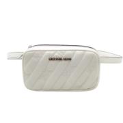 Pre-owned Leather crossbody-bags Michael Kors Pre-owned , White , Dame...