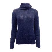 Pre-owned Cashmere tops Chanel Vintage , Blue , Dames