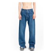 Loose-fit Jeans Off White , Blue , Heren