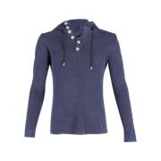 Pre-owned Linen tops Balmain Pre-owned , Blue , Dames