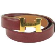 Tweedehands riem Hermès Vintage , Brown , Dames