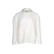 Pre-owned Wool tops Simone Rocha Pre-owned , White , Dames
