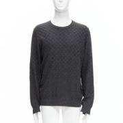 Pre-owned Wool tops Louis Vuitton Vintage , Gray , Dames