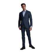 Elegante Jurk Luigi Bianchi Mantova , Blue , Heren