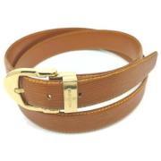 Tweedehands riem Louis Vuitton Vintage , Brown , Dames