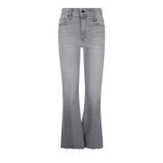 Grijze Jeans met 92% Katoen Mother , Gray , Dames