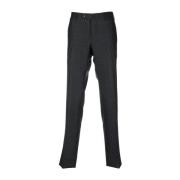 Geruite wollen broek PT Torino , Blue , Heren