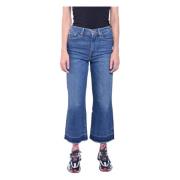 Flared Alexa Adore Jeans 7 For All Mankind , Blue , Dames