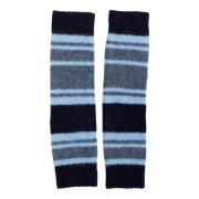 Mila alpaca wollen beenwarmers Antik Batik , Blue , Dames