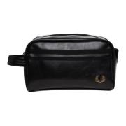 Toiletry bag Fred Perry , Black , Heren