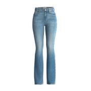 Guess Flare Jeans Dames Blauw Guess , Blue , Dames