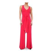 Lange Jumpsuit in Fuchsia Guess , Pink , Dames