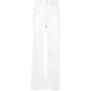 Brede jeans Isabel Marant , White , Dames