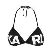 Bikini top Karl Lagerfeld , Black , Dames