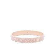 Zand/Rose Goud Medaillon Armband Marc Jacobs , Yellow , Dames