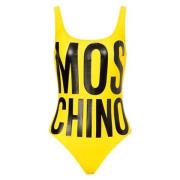 Stijlvolle zwempak voor vrouwen Moschino , Yellow , Dames