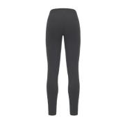 Fluwelen Polo Broek Pinko , Black , Dames