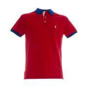 Custom-Fit Polo Shirt voor Heren Polo Ralph Lauren , Red , Heren
