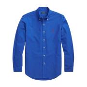 LS Sportshirt - Slbdppcs Polo Ralph Lauren , Blue , Heren
