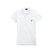Slim-Fit Polo Shirt Polo Ralph Lauren , White , Dames