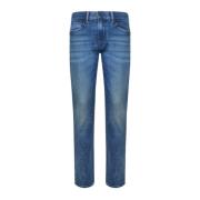 Blauwe Denim Jeans Polo Ralph Lauren , Blue , Heren