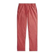 Elastische taille Prepster broek Polo Ralph Lauren , Red , Heren
