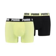 Boxershorts voor heren Puma , Green , Heren