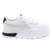 Leren Dames Sneakers Puma , White , Dames