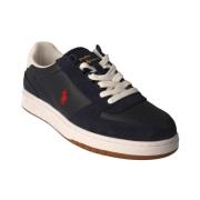 Marineblauwe Heren Sportschoenen Ralph Lauren , Black , Heren