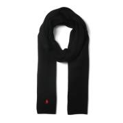 Wollen Sjaal Ralph Lauren , Black , Heren