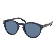 Blauw/Donkerblauw Zonnebril PH 4172 Ralph Lauren , Blue , Heren