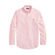Roze Chemise met Lange Mouwen - Maat XL Ralph Lauren , Pink , Heren