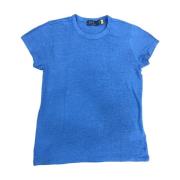 Tijdloos Dames T-shirt - Elegant en Stijlvol Ralph Lauren , Blue , Dam...