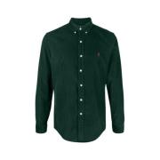 Basis Overhemd Ralph Lauren , Green , Heren