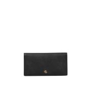 Smalle Portemonnee - Medium Ralph Lauren , Black , Dames