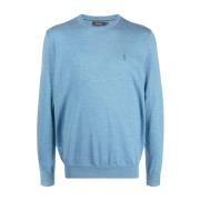 Blauwe Sweatshirts voor Heren Aw23 Ralph Lauren , Blue , Heren