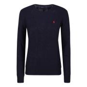 Navy Langemouwtrui Ralph Lauren , Blue , Dames