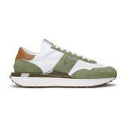 Bianca Groene Sneakers Ralph Lauren , Multicolor , Heren