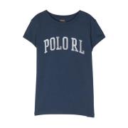 Blauwe Polo T-shirts en Polos voor Dames Ralph Lauren , Blue , Dames