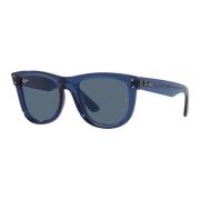 Transparent Blueavy Sungles Ray-Ban , Blue , Unisex