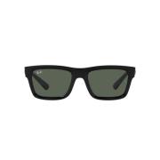 Warren Zonnebril Ray-Ban , Black , Heren