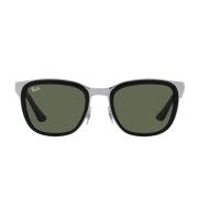 Clyde Zonnebril Ray-Ban , Black , Heren