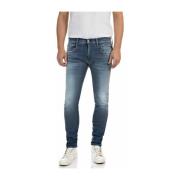 Slim-fit Jeansbroek Replay , Blue , Heren