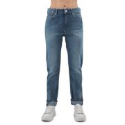 Stijlvolle Slim Boyfit Denim Jeans Replay , Blue , Dames